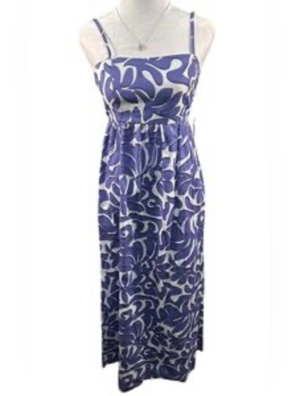 Jessica Simpson Purple Floral Maxi Sundress L
